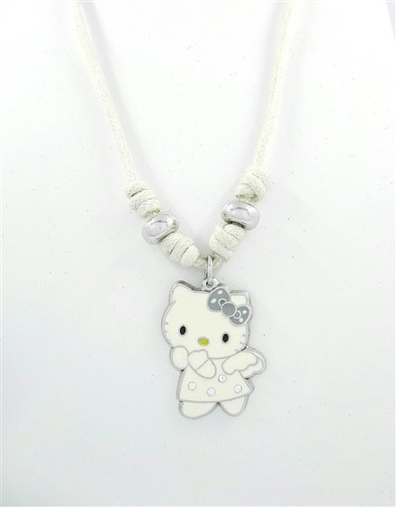 Collar Hello kitty Niño in Plata CLKT01 - CLKT01
